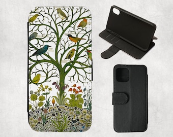 Charles Voysey-Birds vieler Gefilde iPhone Hülle Hülle 16,15,14,13 Pro,12 Mini,11Pro Max,SE 2022,7/8 plus,XR,S21 Ultra,S20,Note,Tree,Vintage