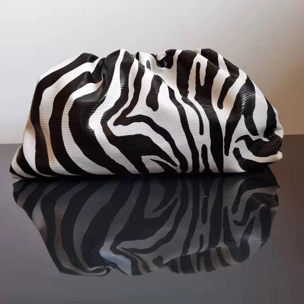 Zebra Clutch Etsy