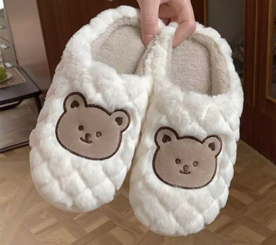 teddy bear bedroom shoes