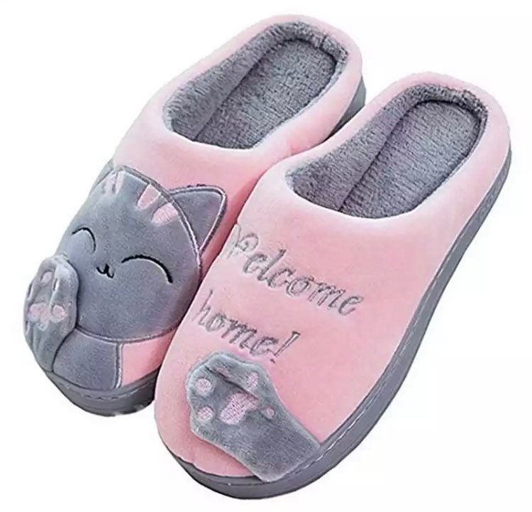 Character Kitty Bedroom Slipper Shoes 