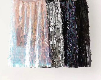 sequin skirt etsy