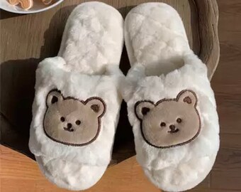teddy bear bedroom shoes