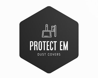 Protect'em Dust Covers Guitar Amp Brown Faux Leather Dust