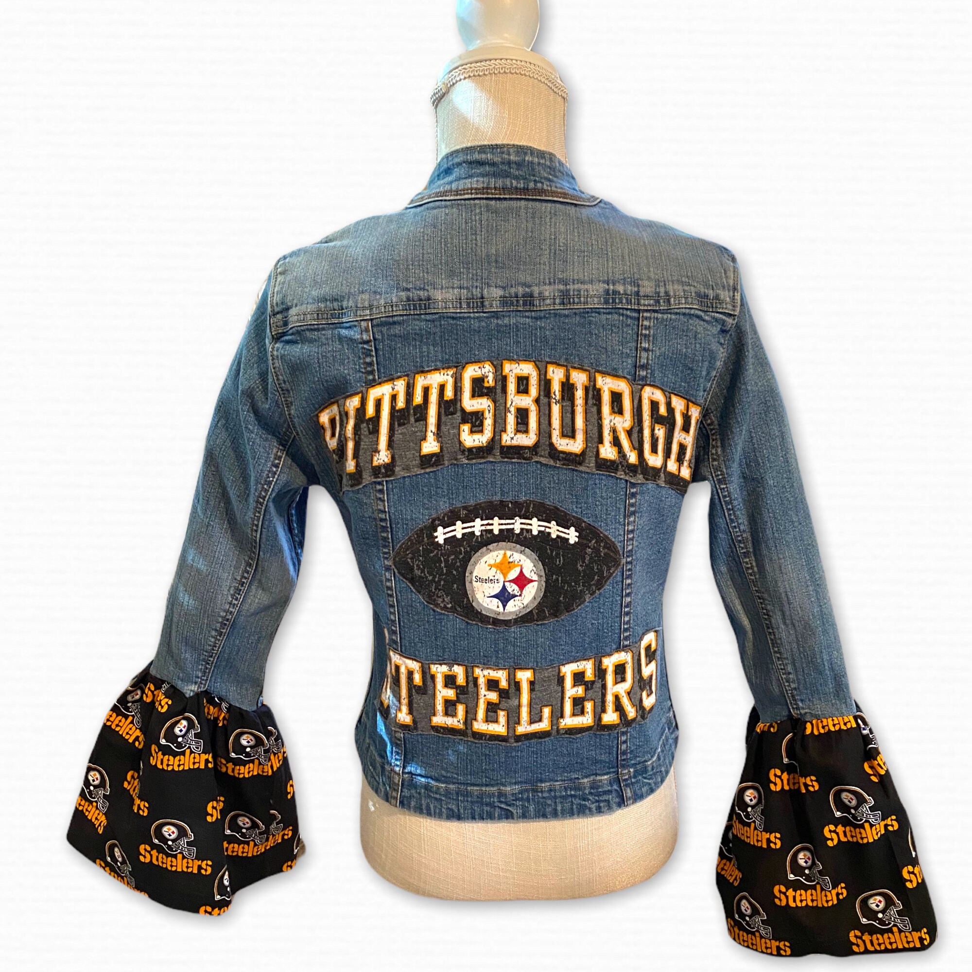 Pittsburgh Steelers Upcycled Denim 