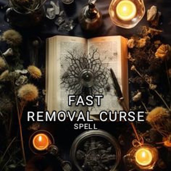 Fast Curse Removal Spell instantly remove all negative effects on me