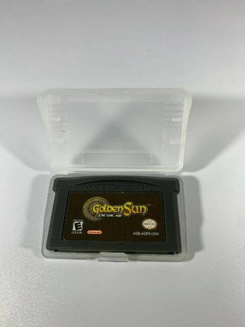 Golden Sun & Golden Sun The Lost Age For Nintendo Video Game Boy Advance GBA Console Game Cartridge image 2