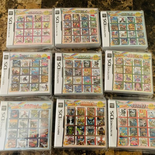 All In 1 Game Cart Games Cartridge For Nds Ds Ndsl Ndsi 3ds Etsy