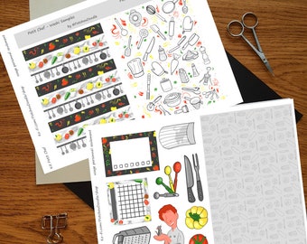 Petit Chef (Ratatouille) | Journal Kit | Stickers à imprimer