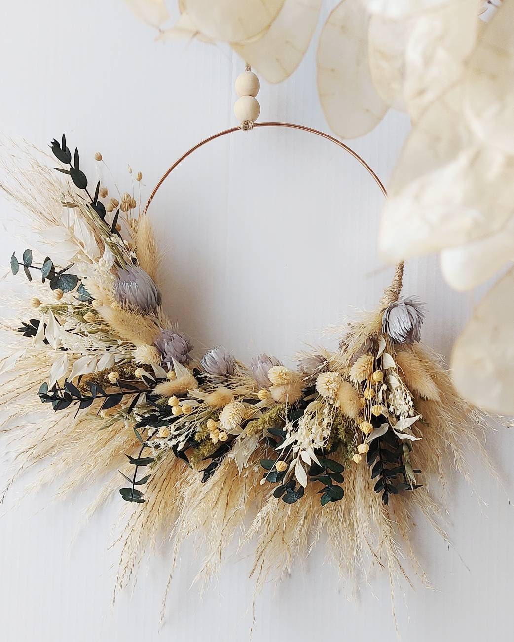 Couronne Fleurs Séchées Themis