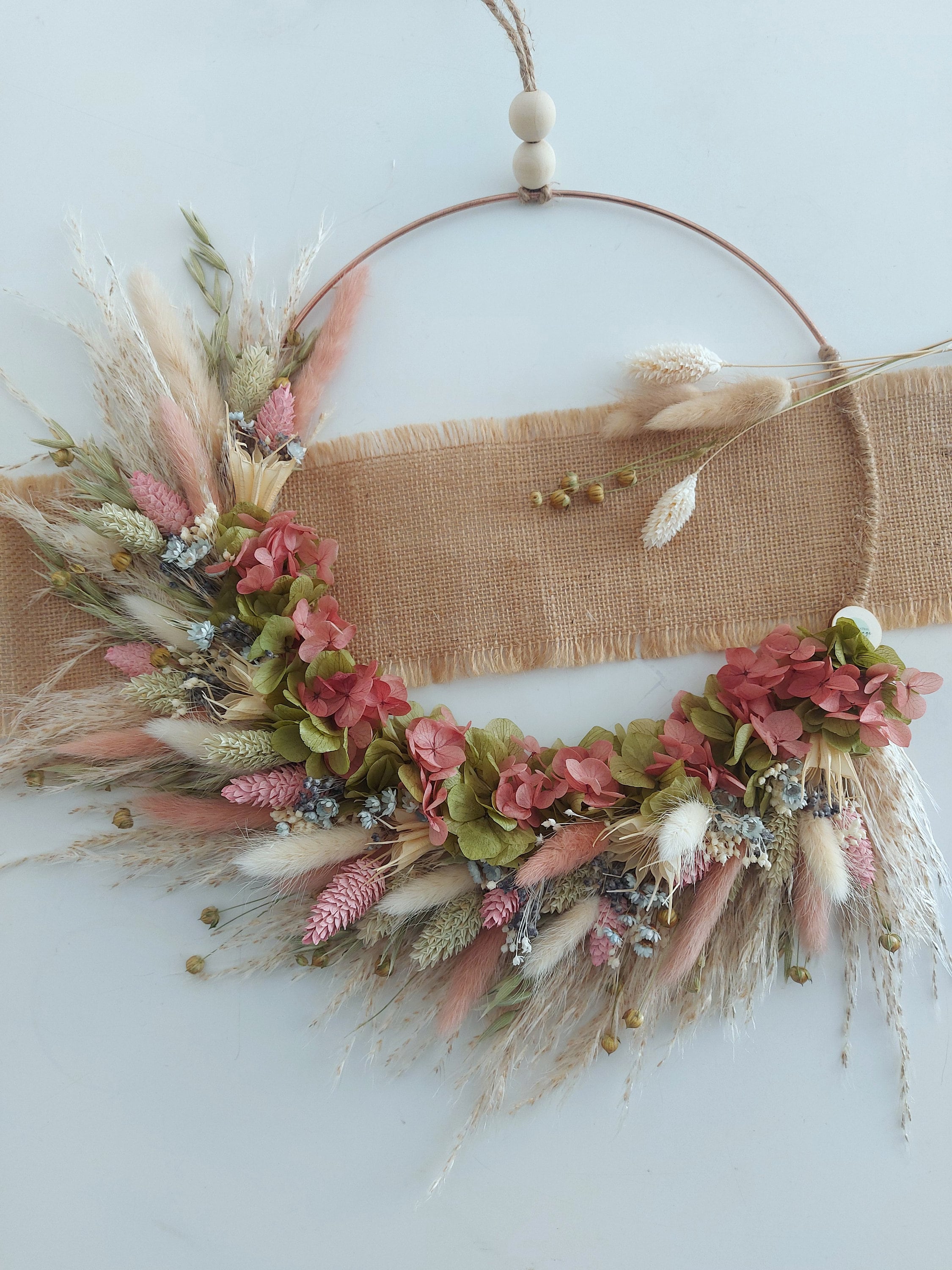 Personalized CLARA dried flower crown