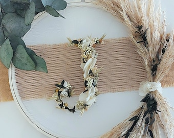 THEMIS drum with personalized flower letter