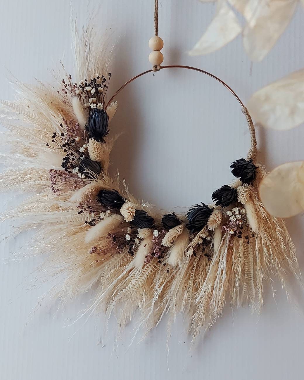 Couronne Fleurs Séchées Sophia