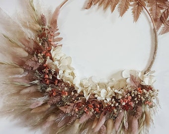 Personalized DARIANNA dried flower crown