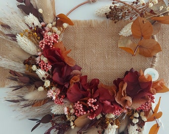 DIANA personalized dried flower crown