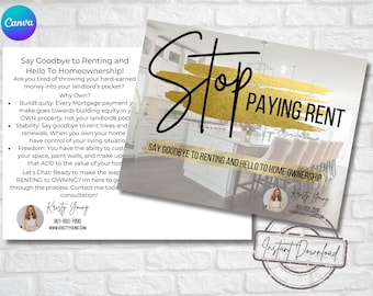 Real Estate Farming Postcard Template: Realtor Marketing (Canva)