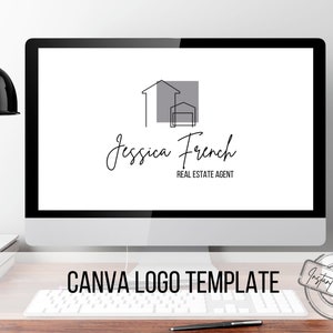 Real Estate Logo Template: DIY Realtor Branding (Canva)