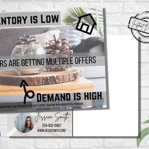 Realtor Marketing Postcard: Real Estate Farming Canva Template