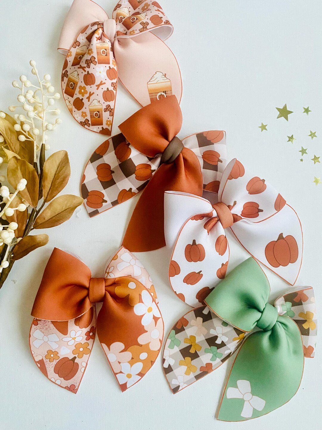 Fall Chair Bows Fall Favorites Sailor Bows| Fable Bows| Sailor Bows, Fall Bow| Big Bows ...