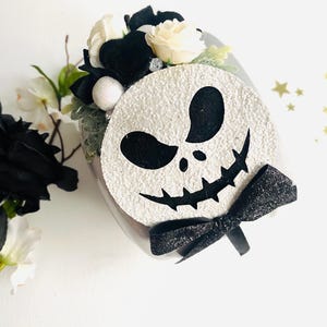 Skeleton Headband, Halloween headband, Nightmare flower crown, Halloween Hair Accessories, My first Halloween, headband, Halloween