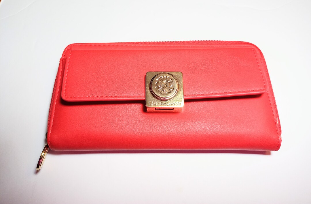 Christian Lacroix Vintage Wallet Etsy