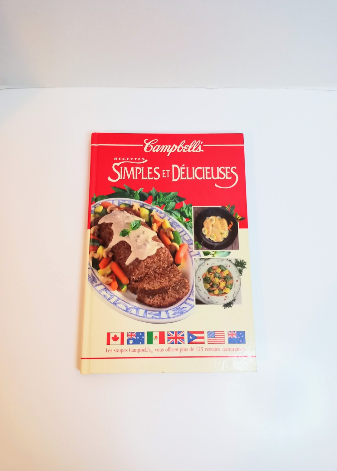 Campbell 1992 Vintage Recipe Book Simple and Delicious International
