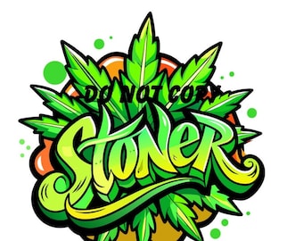 Marijuana stoner sublimation png digital download