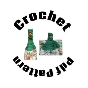 Crochet Towel Topper Pattern