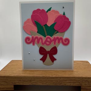 Handmade Mother’s Day greeting card, Mother’s Day, Mother’ Day card, Mom, greeting card