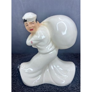 McCoy Pottery Seamen&#39;s Bank for Savings Sailor - 1960s