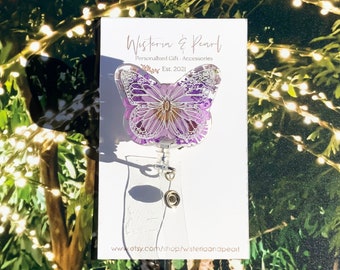 Butterfly Badge Reel 