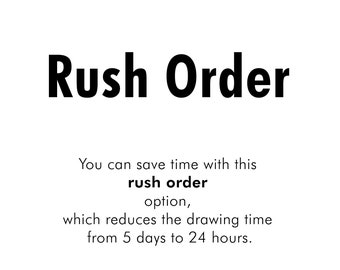 Fathers Day Personalized Gift Rush Order: Drawing Time Reduced to 24 Hours