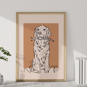 Pet Line Drawing from Photo, Dog Mom and Dads Gift, Personalized Portrait Drawing With Line Art Style, Cat Portrait Drawing, Dog Line Arts