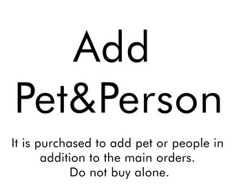 Fathers Day Personalized Gift Add Person or Pet