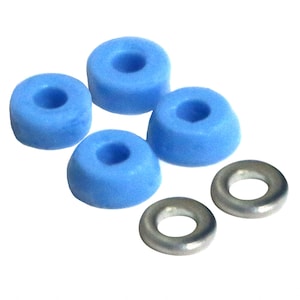 Beta Bushings - &quot;Baby Blue&quot; Professional Urethane Rubber Fingerboard Bushings for Blackriver, Berlinwood and more