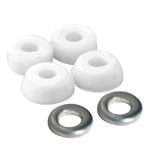 Beta Bushings - &quot;White&quot; Professional Urethane Rubber Fingerboard Bushings for Blackriver, Berlinwood and more