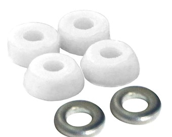 Beta Bushings - "White" Professional Urethane Rubber Fingerboard Bushings for Blackriver, Berlinwood and more