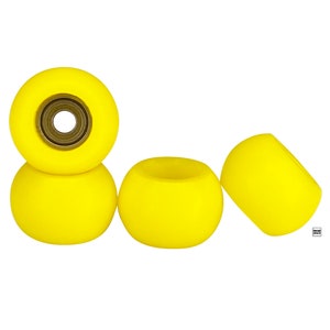 Rounded Roly Poly Fingerboard Wheels by Finger Space - Miniature Wheels for Fingerskates, Techdeck and Fingerboards and more | 4 Colors