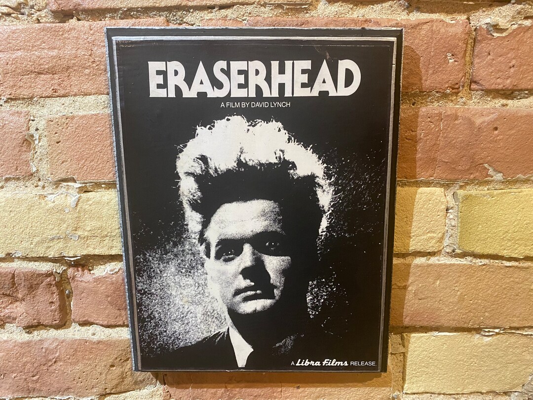 Eraserhead Handmade Horror Movie Mini Poster Wood Art Plaque Etsy