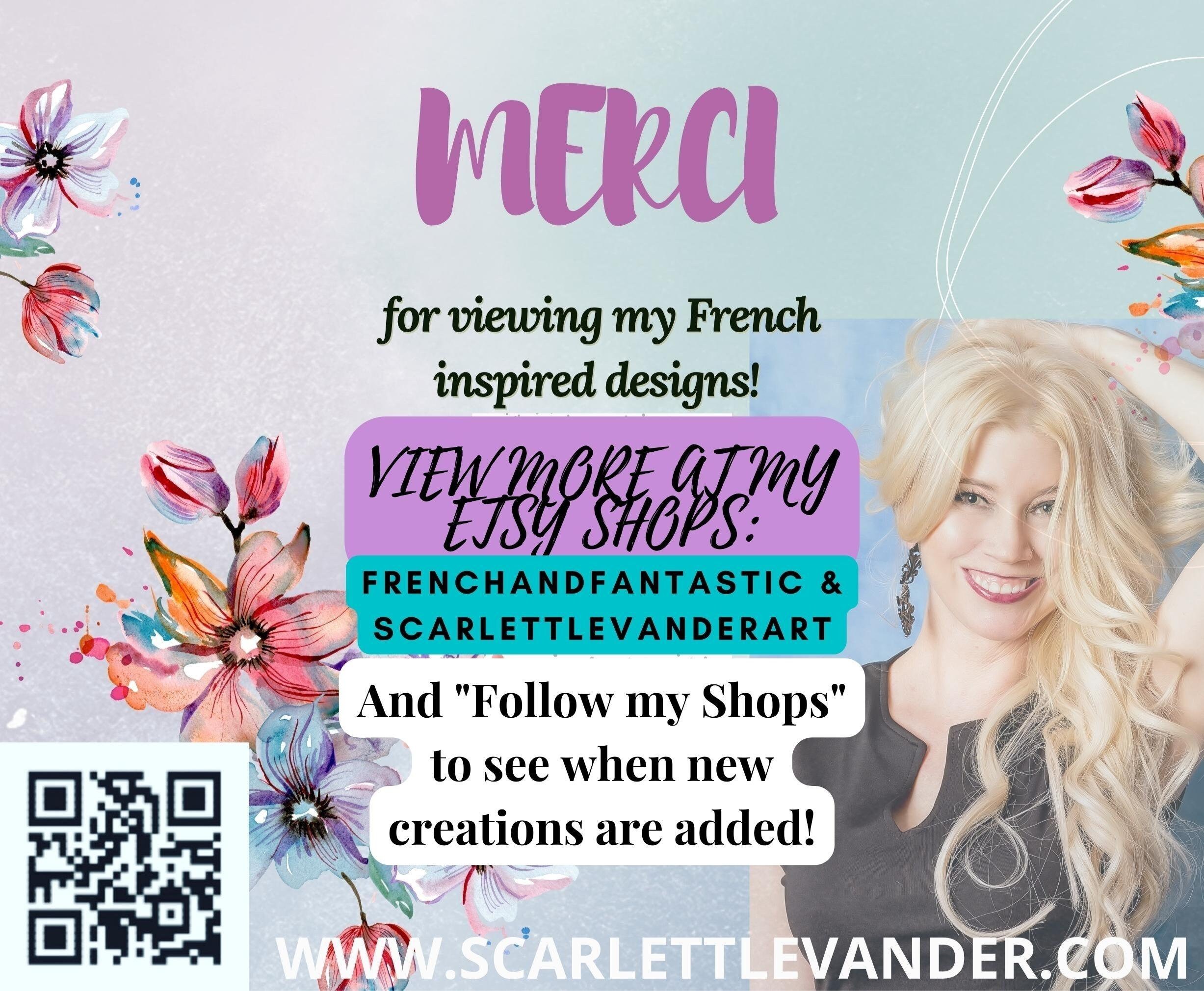 Merci Printable Greeting Cards Instant Download Set of 2: Merci ...