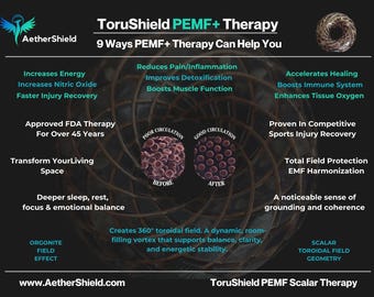 PEMF Rife Generator: +Quartz, Rodin Coil & Shungite