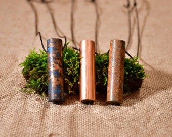 Copper Orgonite EMF Protection Pendant, Crystal Healing Necklace