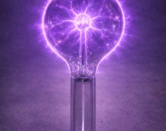 RARE Everlasting Tesla Filamentless Light Bulb (Replica)