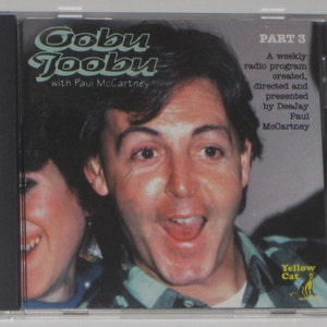 Paul McCartney "Oobu Joobu Part 3" Rare Import CD 1995 Unreleased Songs, Soundchecks, Demos