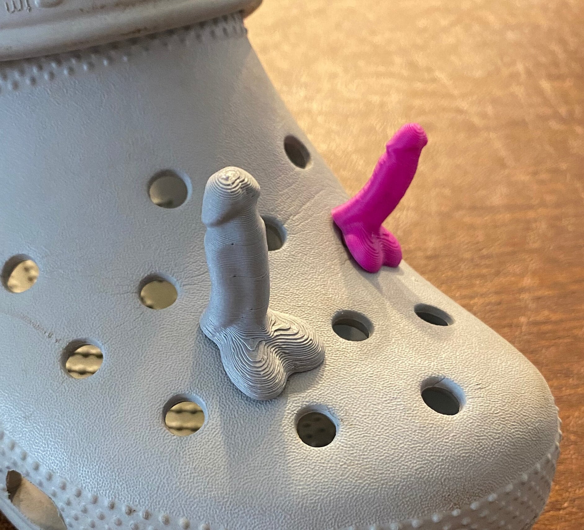 Cock on a Croc - Etsy