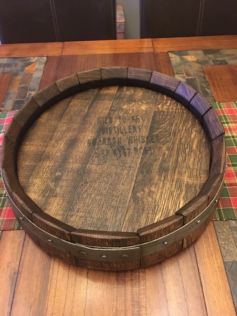18 Barrel Head Lazy Susan Etsy