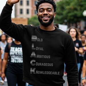 Unisex Sweatshirt, Black Excellence, Black Pride, Black History Month Sweatshirt, Juneteenth