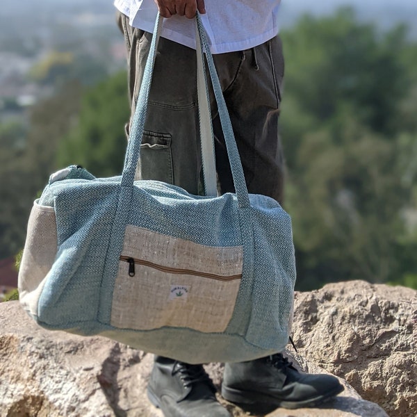 Hemp Travel Duffle Bag [Made in Nepal]