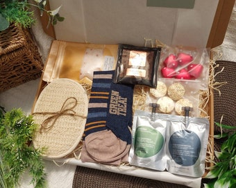Men's Letterbox Gift, Self Care Spa & Relaxation Set