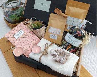 Evening Ritual Self Care Gift Box, Relaxation Hamper for Her