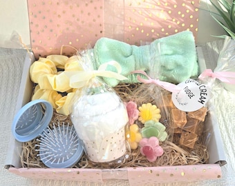 Birthday Gift Box, Tween Girl Pamper & Sweet Treats Gift Hamper